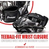 image:imageFranklin Sports KidsBaseball Gloves  RTP Childs Tball Glove  Boys  Girls Teeball Mitt Set  Kids  Toddler  Right or Left Hand Throw  95BlackWhite