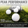 image:imageFranklin Sports Lacrosse Balls  Official Size Lax Balls for Practice  Rubber 63mm Outdoor Lacrosse Balls  Great for Muscle Massage Therapy  Yoga  White  YellowWhite