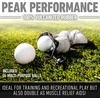 image:imageFranklin Sports Lacrosse Balls  Official Size Lax Balls for Practice  Rubber 63mm Outdoor Lacrosse Balls  Great for Muscle Massage Therapy  Yoga  White  YellowWhite