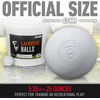 image:imageFranklin Sports Lacrosse Balls  Official Size Lax Balls for Practice  Rubber 63mm Outdoor Lacrosse Balls  Great for Muscle Massage Therapy  Yoga  White  YellowWhite