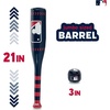 image:imageFranklin Sports MLB 21 Soft Sport Bat amp Ball  Blue  Lightweight Kids Bat  Ball