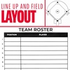 image:imageFranklin Sports MLB Baseball  Softball Coaches Dry Erase Clipboard