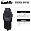 image:imageFranklin Sports MLB Baseball  Softball Sliding Glove  PRT DST Adult Protective Baserunning Sliding Glove  Left  Right Hand  Hand  Wrist Protector for Running  Black  Grey  One Size  Adult