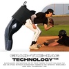 image:imageFranklin Sports MLB Baseball  Softball Sliding Glove  PRT DST Adult Protective Baserunning Sliding Glove  Left  Right Hand  Hand  Wrist Protector for Running  Black  Grey  One Size  Adult