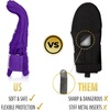 image:imageFranklin Sports MLB Baseball  Softball Sliding Mitt  CFX PRT Adult  Youth Protective Baserunning Sliding Gloves  Left  Right Hand Mitt  Hand  Wrist Protector for Running  Kids  Adults SizesPurple