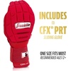 image:imageFranklin Sports MLB Baseball  Softball Sliding Mitt  CFX PRT Adult  Youth Protective Baserunning Sliding Gloves  Left  Right Hand Mitt  Hand  Wrist Protector for Running  Kids  Adults SizesRed