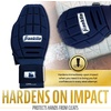 image:imageFranklin Sports MLB Baseball  Softball Sliding Mitt  CFX PRT Adult  Youth Protective Baserunning Sliding Gloves  Left  Right Hand Mitt  Hand  Wrist Protector for Running  Kids  Adults SizesNavy
