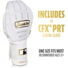 image:imageFranklin Sports MLB Baseball  Softball Sliding Mitt  CFX PRT Adult  Youth Protective Baserunning Sliding Gloves  Left  Right Hand Mitt  Hand  Wrist Protector for Running  Kids  Adults SizesWhiteGold