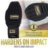 image:imageFranklin Sports MLB Baseball  Softball Sliding Mitt  CFX PRT Adult  Youth Protective Baserunning Sliding Gloves  Left  Right Hand Mitt  Hand  Wrist Protector for Running  Kids  Adults SizesBlackGold