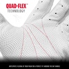 image:imageFranklin Sports MLB Baseball Batting Gloves  CFX Pro Youth and Adult  Baseball  Softball  Multiple Sizes  ColorsPearlWhiteSilver