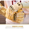 image:imageFranklin Sports MLB Baseball Batting Gloves  CFX Pro Youth and Adult  Baseball  Softball  Multiple Sizes  ColorsVanillaGold