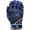 image:imageFranklin Sports MLB Baseball Gloves  Powerstrap Adult amp Youth Batting Gloves for Men Women Boys amp GirlsChrome Navy