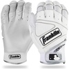 image:imageFranklin Sports MLB Baseball Gloves  Powerstrap Adult amp Youth Batting Gloves for Men Women Boys amp GirlsPearlWhite
