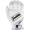 image:imageFranklin Sports MLB Baseball Gloves  Powerstrap Adult amp Youth Batting Gloves for Men Women Boys amp GirlsPearlWhite