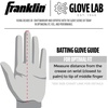 image:imageFranklin Sports MLB Batting Gloves  CFX Pro PRT Heavy Duty Protective Baseball  Softball Batting Gloves  Adult Padded Reinforced Leather Batting GlovesNavy HiLite