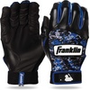 image:imageFranklin Sports MLB Batting Gloves  Digitek Camo Gloves  Premium Leather  Multiple Colors  Adult SizesGrayBlackRoyal