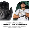 image:imageFranklin Sports MLB Batting Gloves  Infinite Powerstrap Baseball  Softball Long Cuff Batting Gloves  Adult  YouthBlackGold