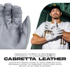 image:imageFranklin Sports MLB Batting Gloves  Infinite Powerstrap Baseball  Softball Long Cuff Batting Gloves  Adult  YouthGrey HiLite