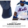 image:imageFranklin Sports MLB Batting Gloves  Infinite Powerstrap Baseball  Softball Long Cuff Batting Gloves  Adult  YouthNavyGold