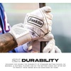 image:imageFranklin Sports MLB Batting Gloves  Infinite Powerstrap Baseball  Softball Long Cuff Batting Gloves  Adult  YouthOrange HiLite