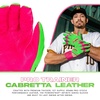 image:imageFranklin Sports MLB Batting Gloves  Infinite Powerstrap Baseball  Softball Long Cuff Batting Gloves  Adult  YouthPinkApple Green