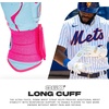 image:imageFranklin Sports MLB Batting Gloves  Infinite Powerstrap Baseball  Softball Long Cuff Batting Gloves  Adult  YouthPinkCarolina Blue