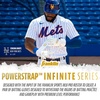 image:imageFranklin Sports MLB Batting Gloves  Infinite Powerstrap Baseball  Softball Long Cuff Batting Gloves  Adult  YouthPurpleGold