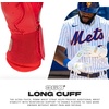 image:imageFranklin Sports MLB Batting Gloves  Infinite Powerstrap Baseball  Softball Long Cuff Batting Gloves  Adult  YouthRedGold