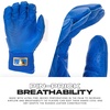image:imageFranklin Sports MLB Batting Gloves  Infinite Powerstrap Baseball  Softball Long Cuff Batting Gloves  Adult  YouthRoyalGold