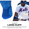 image:imageFranklin Sports MLB Batting Gloves  Infinite Powerstrap Baseball  Softball Long Cuff Batting Gloves  Adult  YouthRoyalGold