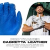 image:imageFranklin Sports MLB Batting Gloves  Infinite Powerstrap Baseball  Softball Long Cuff Batting Gloves  Adult  YouthRoyalGold