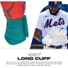 image:imageFranklin Sports MLB Batting Gloves  Infinite Powerstrap Baseball  Softball Long Cuff Batting Gloves  Adult  YouthTealCoral