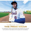 image:imageFranklin Sports MLB Batting Gloves  Infinite Powerstrap Baseball  Softball Long Cuff Batting Gloves  Adult  YouthVanillaGold