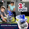 image:imageFranklin Sports MLB Electronic Baseball Pitching Machine  Automatic Youth Pitching Machine with 6 Plastic Baseballs Included Youth Baseball PitcherPitching Machine Includes 6 Balls