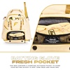 image:imageFranklin Sports MLB Gameday Baseball  Softball Backpack  Adult Youth Equipment  Bat Bag  Stores Batting Gloves Helmet Cleats  More  Waterproof Premium BatpackVanillaGold