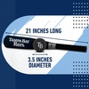 image:imageFranklin Sports MLB Jumbo Foam Baseball Bat  Ball Sets  Kids Oversize Foam Baseball Bats  Soft Baseballs  Indoor  Outdoor Youth Baseball Toy  MLB Team Baseball Bat  Ball SetsTampa Bay Rays