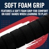 image:imageFranklin Sports MLB Jumbo Foam Baseball Bat  Ball Sets  Kids Oversize Foam Baseball Bats  Soft Baseballs  Indoor  Outdoor Youth Baseball Toy  MLB Team Baseball Bat  Ball SetsBoston Red Sox
