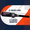 image:imageFranklin Sports MLB Jumbo Foam Baseball Bat  Ball Sets  Kids Oversize Foam Baseball Bats  Soft Baseballs  Indoor  Outdoor Youth Baseball Toy  MLB Team Baseball Bat  Ball SetsDetroit Tigers
