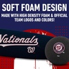 image:imageFranklin Sports MLB Jumbo Foam Baseball Bat  Ball Sets  Kids Oversize Foam Baseball Bats  Soft Baseballs  Indoor  Outdoor Youth Baseball Toy  MLB Team Baseball Bat  Ball SetsWashington Nationals