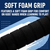 image:imageFranklin Sports MLB Jumbo Foam Baseball Bat  Ball Sets  Kids Oversize Foam Baseball Bats  Soft Baseballs  Indoor  Outdoor Youth Baseball Toy  MLB Team Baseball Bat  Ball SetsTampa Bay Rays
