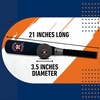 image:imageFranklin Sports MLB Jumbo Foam Baseball Bat  Ball Sets  Kids Oversize Foam Baseball Bats  Soft Baseballs  Indoor  Outdoor Youth Baseball Toy  MLB Team Baseball Bat  Ball SetsHouston Astros
