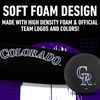image:imageFranklin Sports MLB Jumbo Foam Baseball Bat  Ball Sets  Kids Oversize Foam Baseball Bats  Soft Baseballs  Indoor  Outdoor Youth Baseball Toy  MLB Team Baseball Bat  Ball SetsColorado Rockies