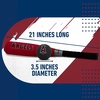 image:imageFranklin Sports MLB Jumbo Foam Baseball Bat  Ball Sets  Kids Oversize Foam Baseball Bats  Soft Baseballs  Indoor  Outdoor Youth Baseball Toy  MLB Team Baseball Bat  Ball SetsLos Angeles Angels