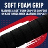 image:imageFranklin Sports MLB Jumbo Foam Baseball Bat  Ball Sets  Kids Oversize Foam Baseball Bats  Soft Baseballs  Indoor  Outdoor Youth Baseball Toy  MLB Team Baseball Bat  Ball SetsAtlanta Braves