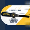 image:imageFranklin Sports MLB Jumbo Foam Baseball Bat  Ball Sets  Kids Oversize Foam Baseball Bats  Soft Baseballs  Indoor  Outdoor Youth Baseball Toy  MLB Team Baseball Bat  Ball SetsMilwaukee Brewers