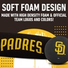 image:imageFranklin Sports MLB Jumbo Foam Baseball Bat  Ball Sets  Kids Oversize Foam Baseball Bats  Soft Baseballs  Indoor  Outdoor Youth Baseball Toy  MLB Team Baseball Bat  Ball SetsSan Diego Padres