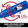 image:imageFranklin Sports MLB Jumbo Kids Plastic Baseball Bat  Backyard Bat with Large Barrel for Toddlers  Fat Plastic BatBlue