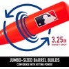 image:imageFranklin Sports MLB Jumbo Kids Plastic Baseball Bat  Backyard Bat with Large Barrel for Toddlers  Fat Plastic BatRed