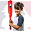 image:imageFranklin Sports MLB Jumbo Kids Plastic Baseball Bat  Backyard Bat with Large Barrel for Toddlers  Fat Plastic BatRed