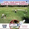 image:imageFranklin Sports MLB Kids Backyard Baseball Stadium  Kids Plastic Baseball Set with Home Run Walls Bat Plastic Balls  Throw Down Bases  14 Fence for Backyard Diamond